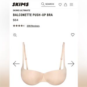 SKIMS Ultimate Balconette Bra